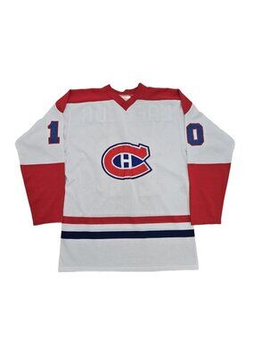 Vintage Montreal Canadiens Guy Lafleur #10 Athletic Knit Jersey
